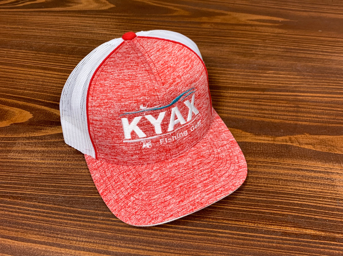 Static trucker hat with White mesh backing – Kyax Fishing Gear