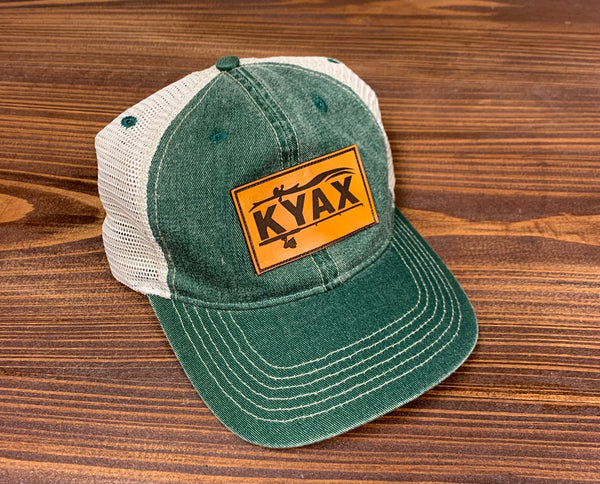 Baseball cap W/Leather Patch
