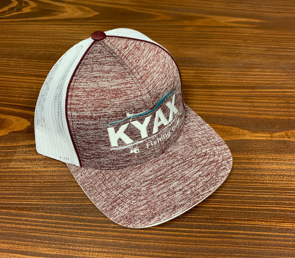 Static trucker hat with White mesh backing