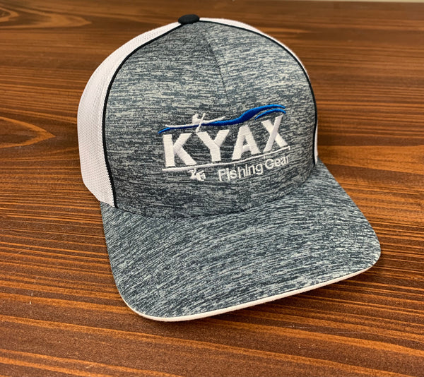 Static trucker hat with White mesh backing